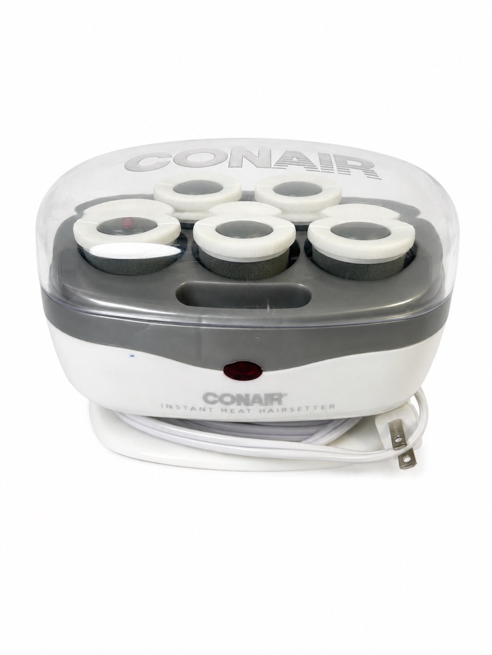 Conair Instant Heat Hairsetter 5 Jumbo Hot Rollers Travel Set Dual Voltage Hair